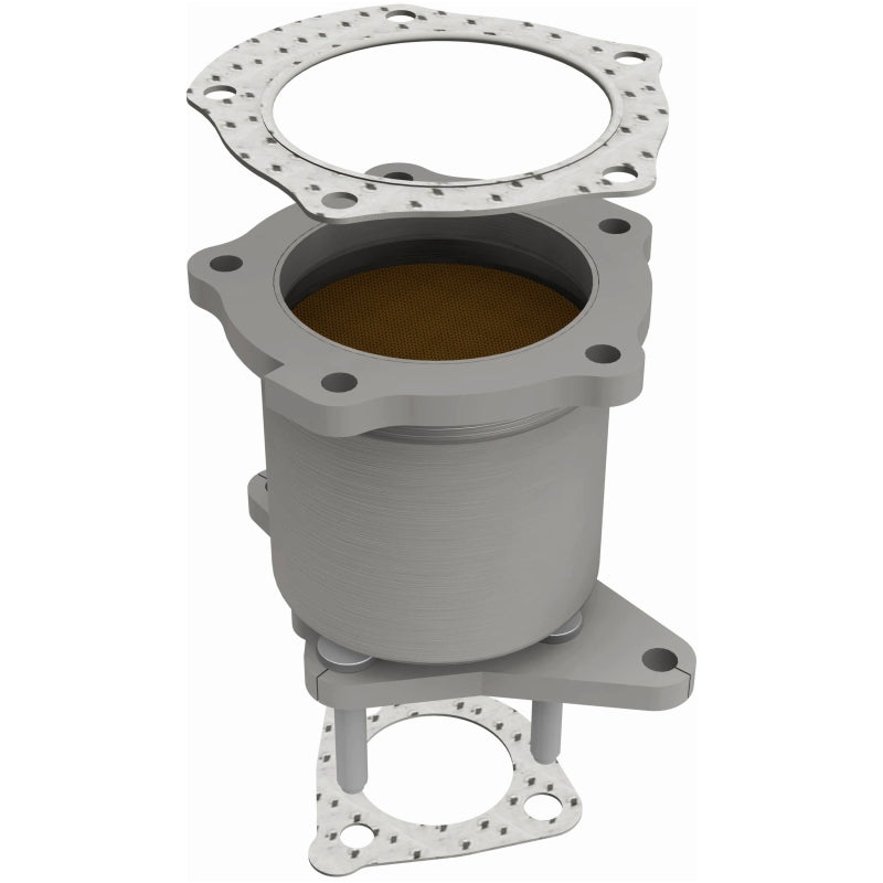 MagnaFlow Direct Fit Catalytic Converter 98 Mazda Protege Front