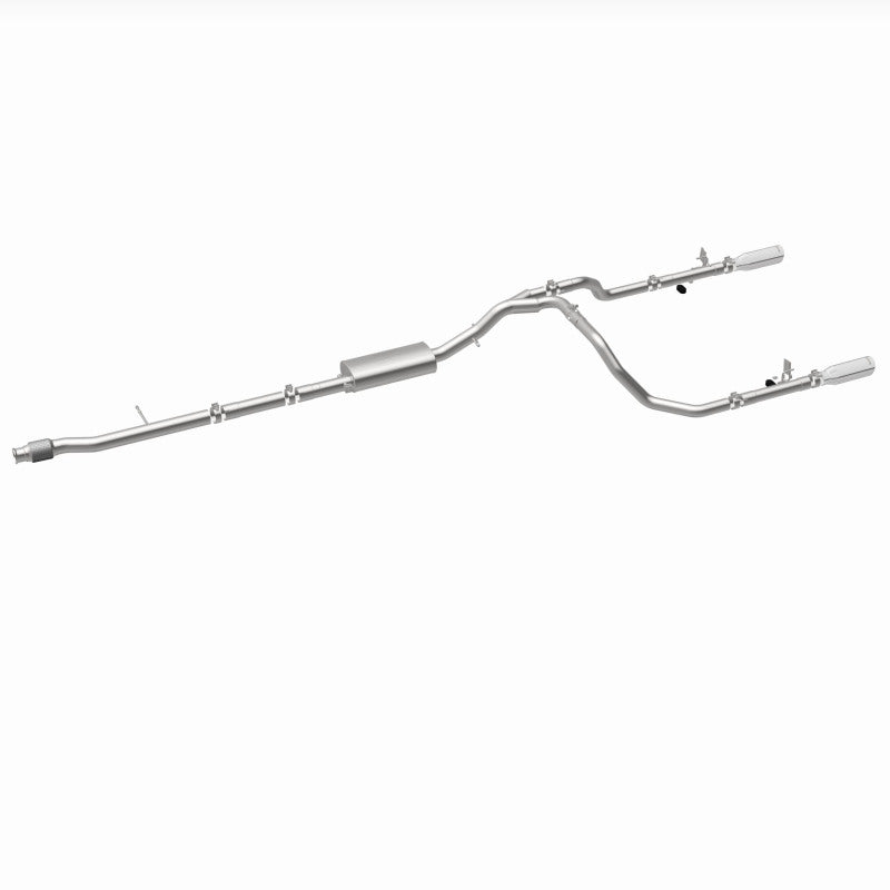 MagnaFlow 2019 Chevy Silverado 1500 V8 5.3L/V6 4.3 Street Series Dual Exit Exhaust w/ Polished Tips