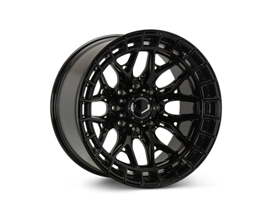 Vossen HFX-1 20x9 - 8x170 - ET18 - Deep Face - 125.1 - Gloss Black Wheel