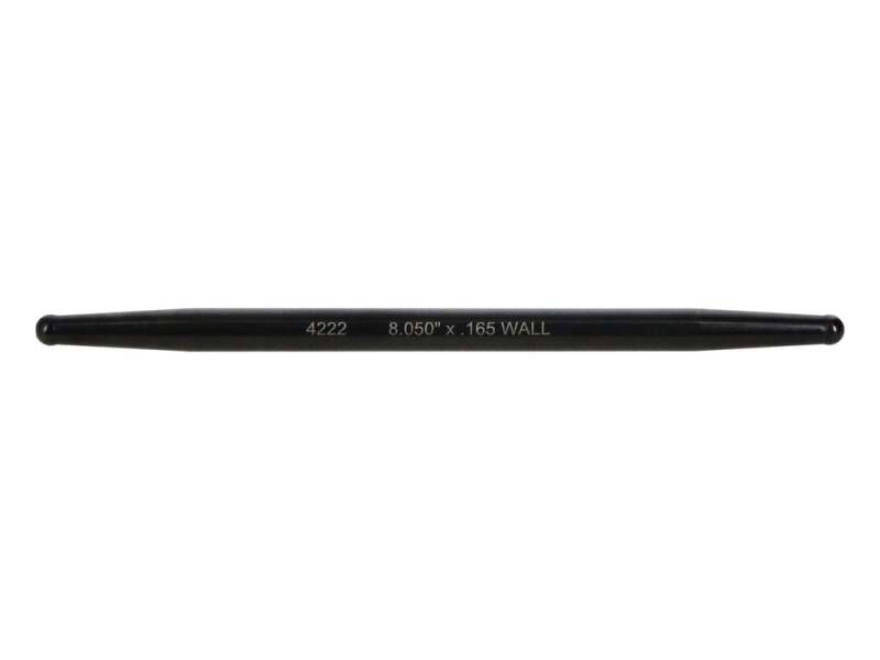 Manley Push Rod - 7/16 Dia. - 8.280 Length - 0.165 Wall - 4130 Chrome Moly - Swedged End - Set of 8
