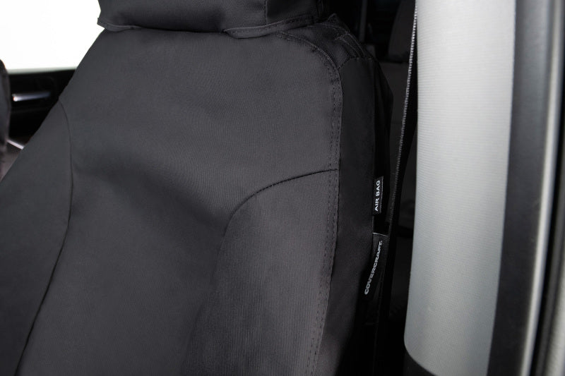 Covercraft 15-21 Ford Transit Polycotton SeatSaver Custom Third Row Seat Covers-Charcoal