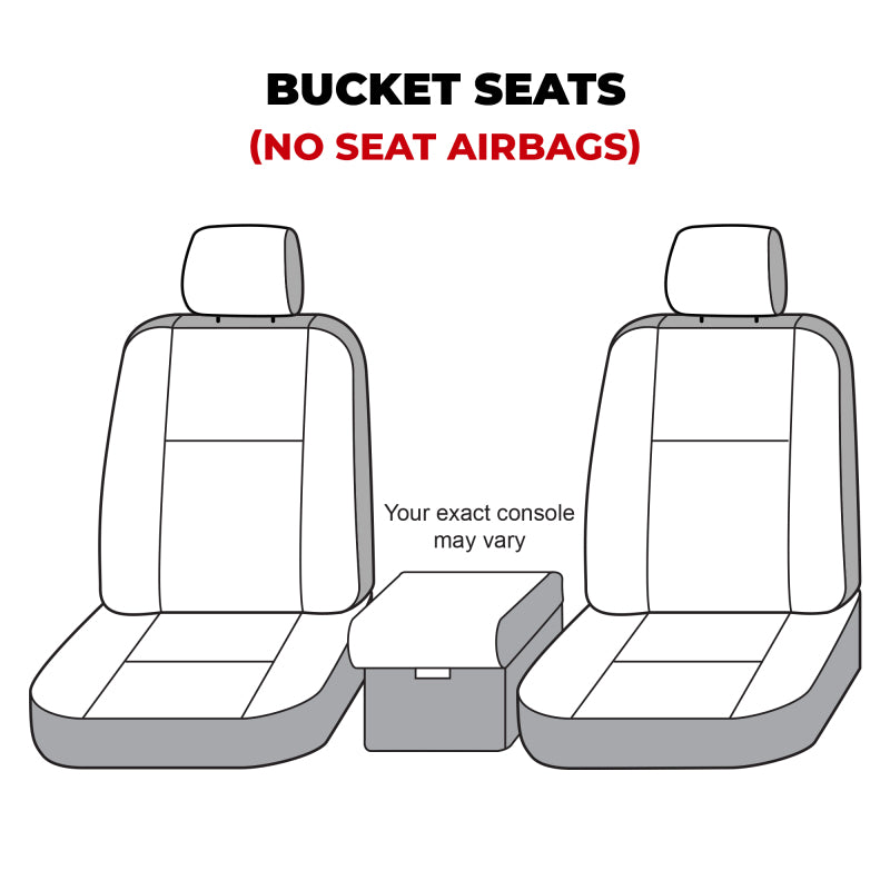 Covercraft 10-12 Dodge Ram Polycotton SeatSaver Custom Front Row Seat Covers - Charcoal