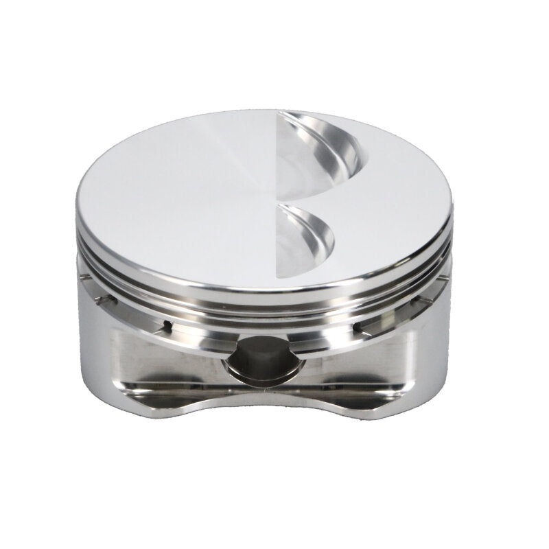 Manley Chevrolet Small Block Piston Set - 4.030in Bore 1.550in CH, -4.00 CC