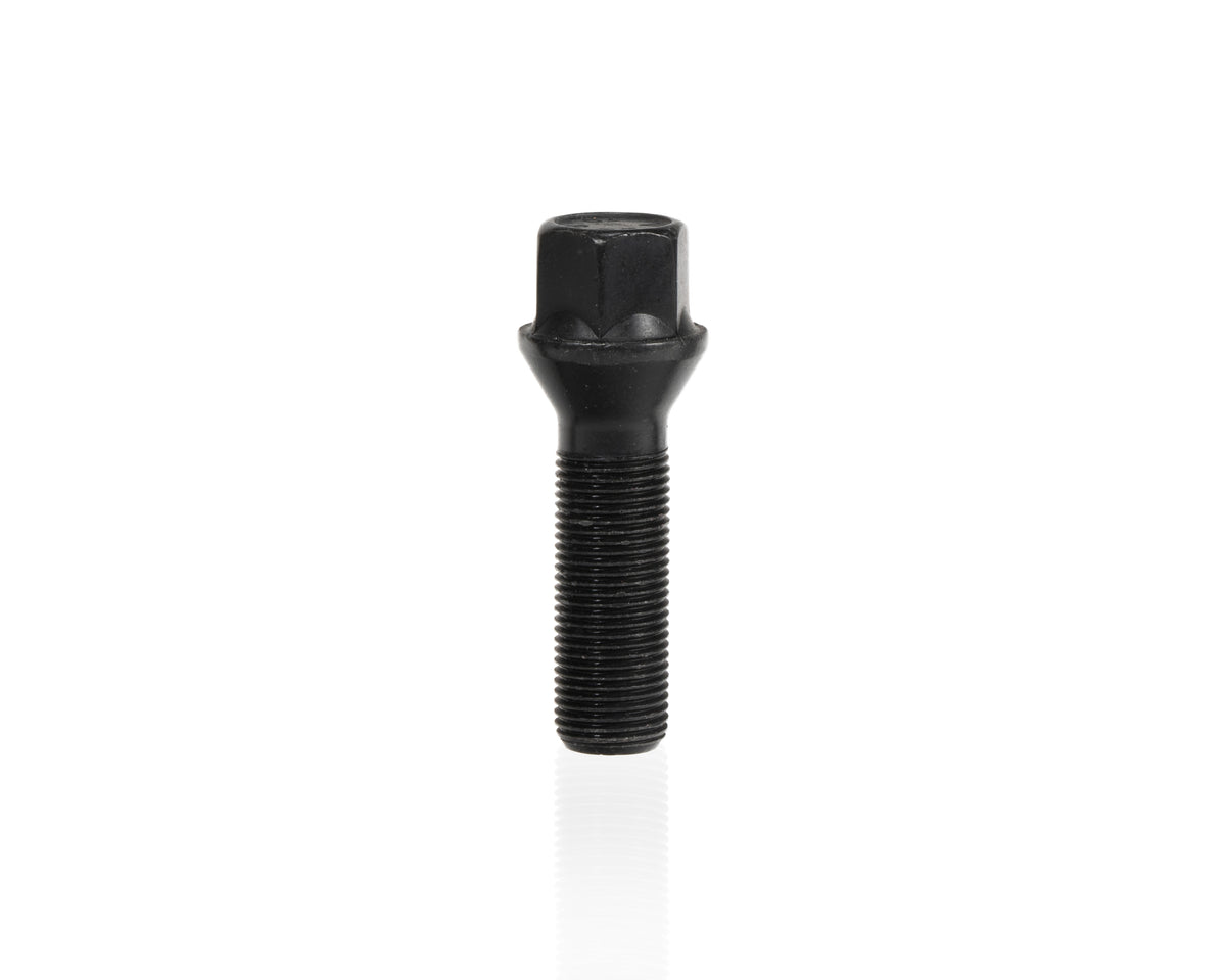Eibach Wheel Bolt M14 X 1.25 X 35mm X 17mm Hex Taper-Seat Black Finish