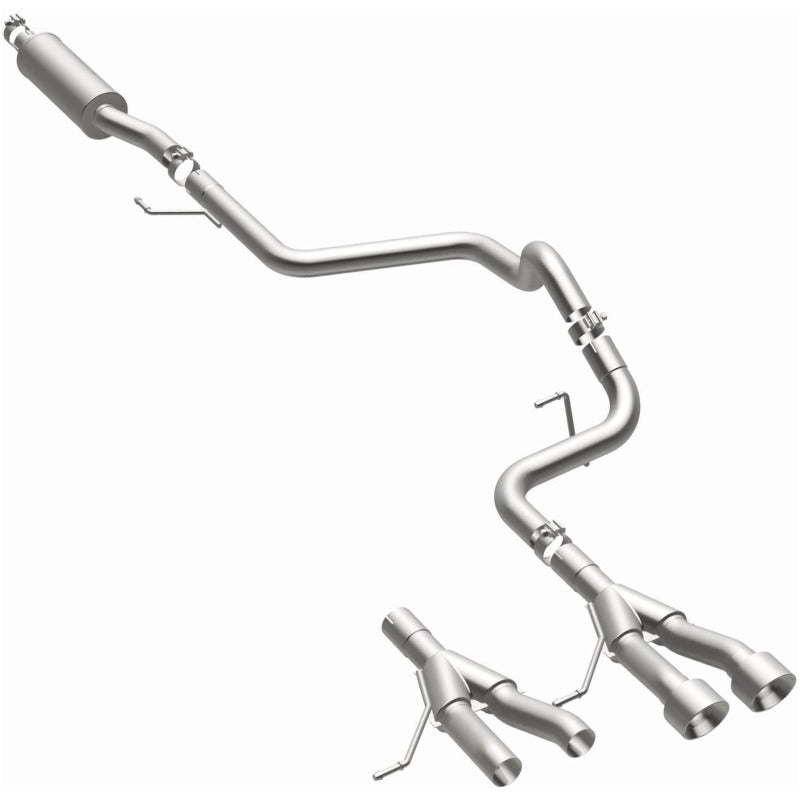 MagnaFlow Cat-Back 2013-2017 Hyundai Veloster L4 Turbo 2.25in SS Street Series 4in Polished Tips