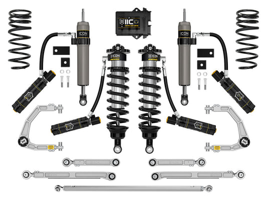 ICON 23-24 Toyota Sequoia 3-4.25in Stage 3 3.0 Suspension System - Billet