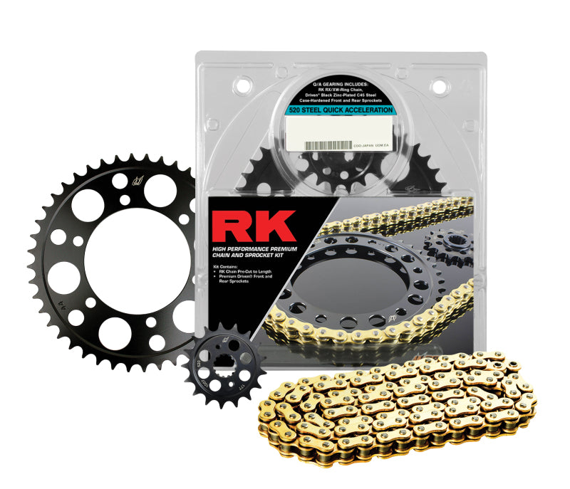 RK Chain Driven Kit - Steel Q/A 520 Conversion - Kawasaki ZX1000D (ZX-10R)
