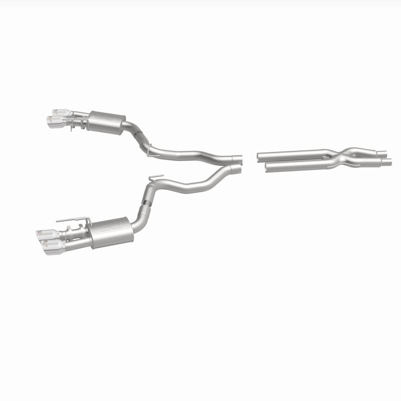 MagnaFlow SYS Cat-Back 2018 Ford Mustang GT 5.0L Competition Dual Exit Polished 4in Tips