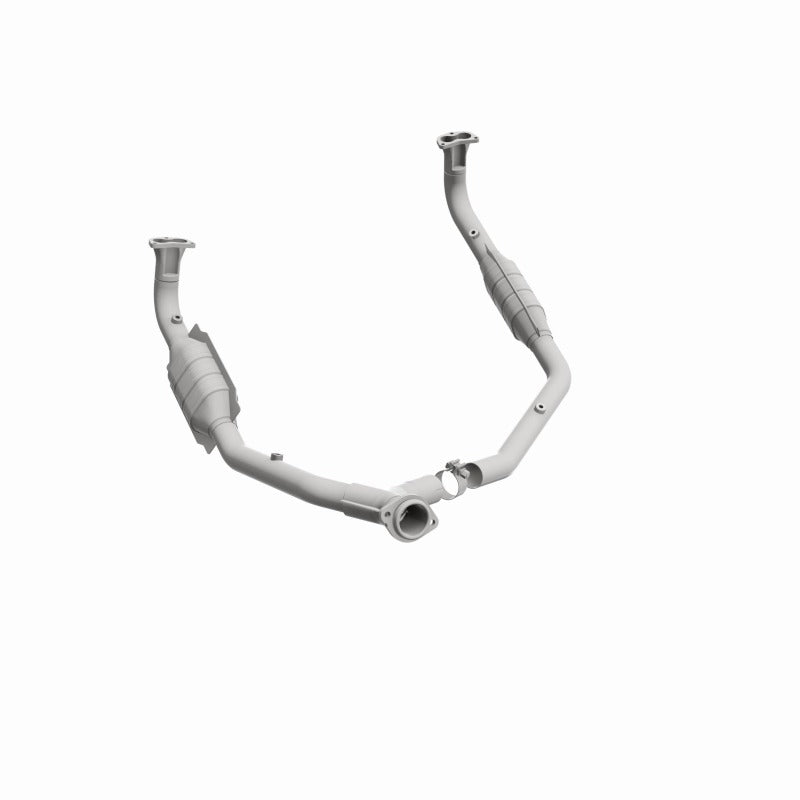 MagnaFlow DF Cat. Conv 97 Land Rover Defender 90 4.0L Y-Pipe Assy / 96-99 Discovery 4.0L Y-Pipe Assy
