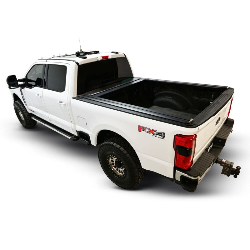 Westin 17-26 Ford F-250/F-350/F-450/F-550 SD 6ft 10in Bed Manual Retractable Tonneau Cover - Black