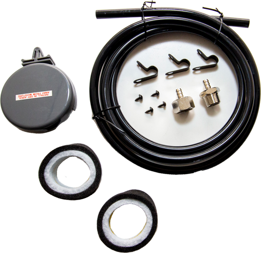Kleinn 3/8In Snorkel Kit w/ Air Filter/ Spare Elements/ / Snorkel Tubing