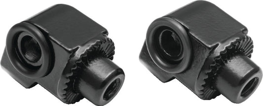 Kuryakyn Splind Peg Adptrs BMW Rear Blk