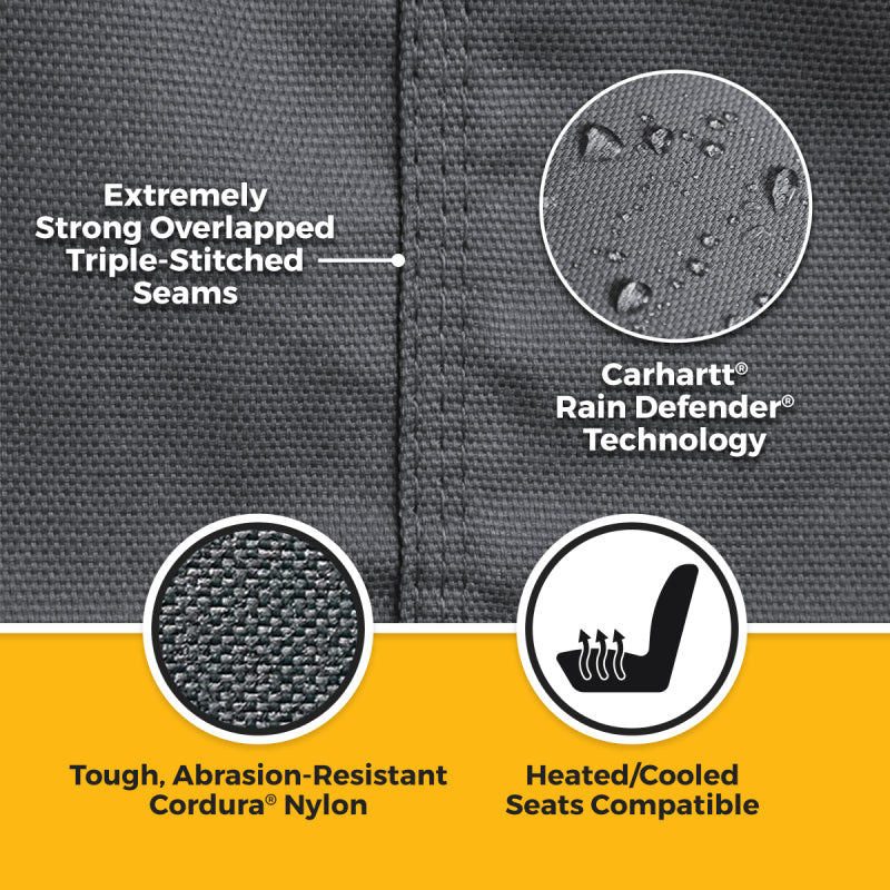 Covercraft 26 Jeep Wrangler Fr Buckets El Carhartt Super Dux SeatSaver Custom Front Row Seat Cover