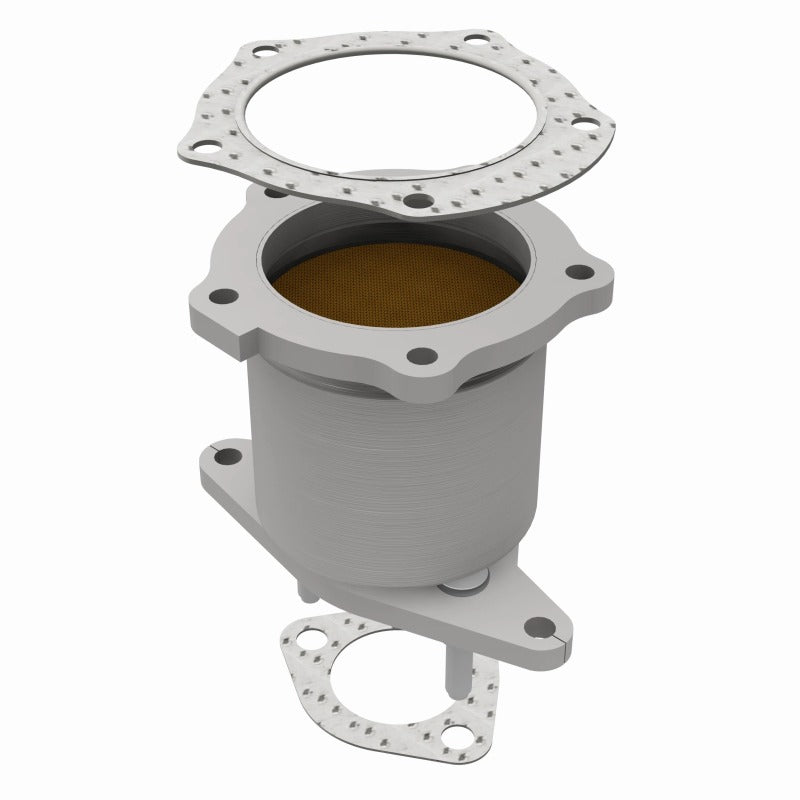 MagnaFlow Direct Fit Catalytic Converter 98 Mazda Protege Front