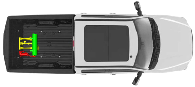 Kleinn 17-26 Ford F-250/ F-350/ F-450 Onboard Air System w/ Model 230 Horns