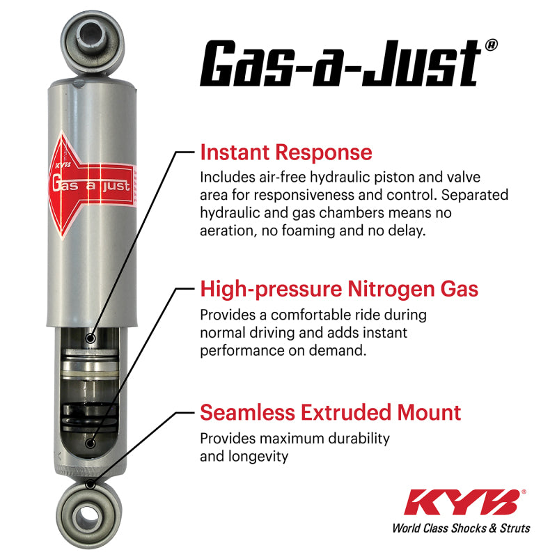 KYB Shocks & Struts Gas-a-Just Rear HYUNDAI Santa Fe 2012-2010