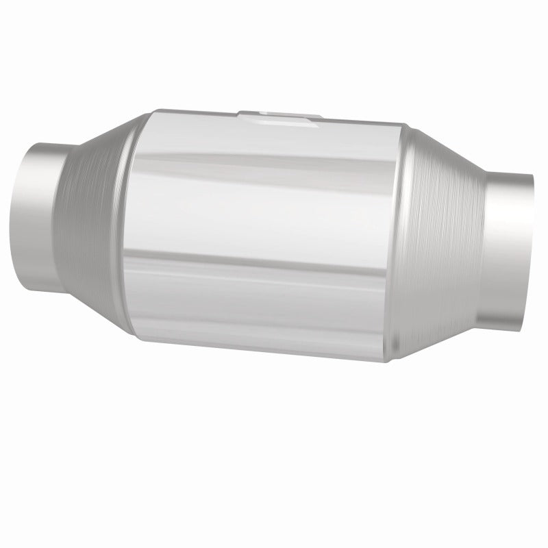 MagnaFlow Premium High Flow Metallic Converter 4in OD - 2.5in In / 2.5in Out