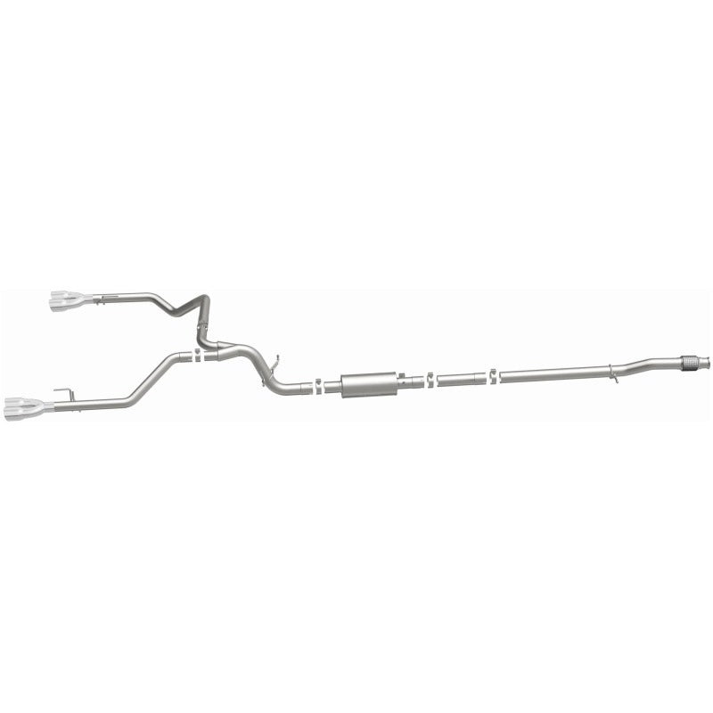 MagnaFlow 2019 Chevy Silverado 1500 V8 5.3L Street Series Quad Split Rear Exhaust w/ Polished Tips