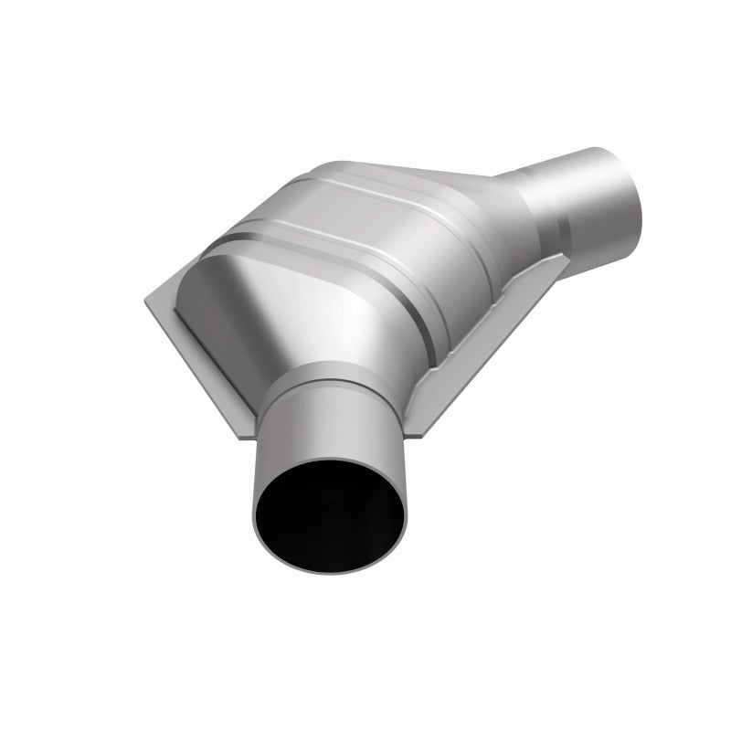 MagnaFlow Universal Catalytic Converter 2.00in Angled In/Out Frnt CA