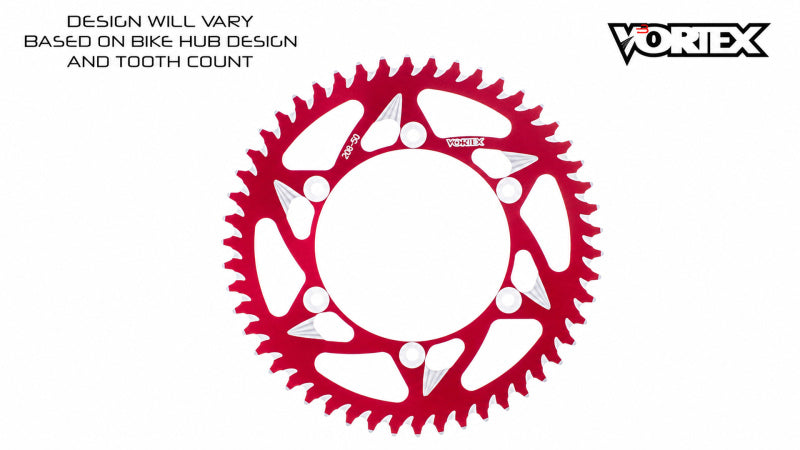 Vortex Racing 33 Tooth 420 Rear Sprocket - Red