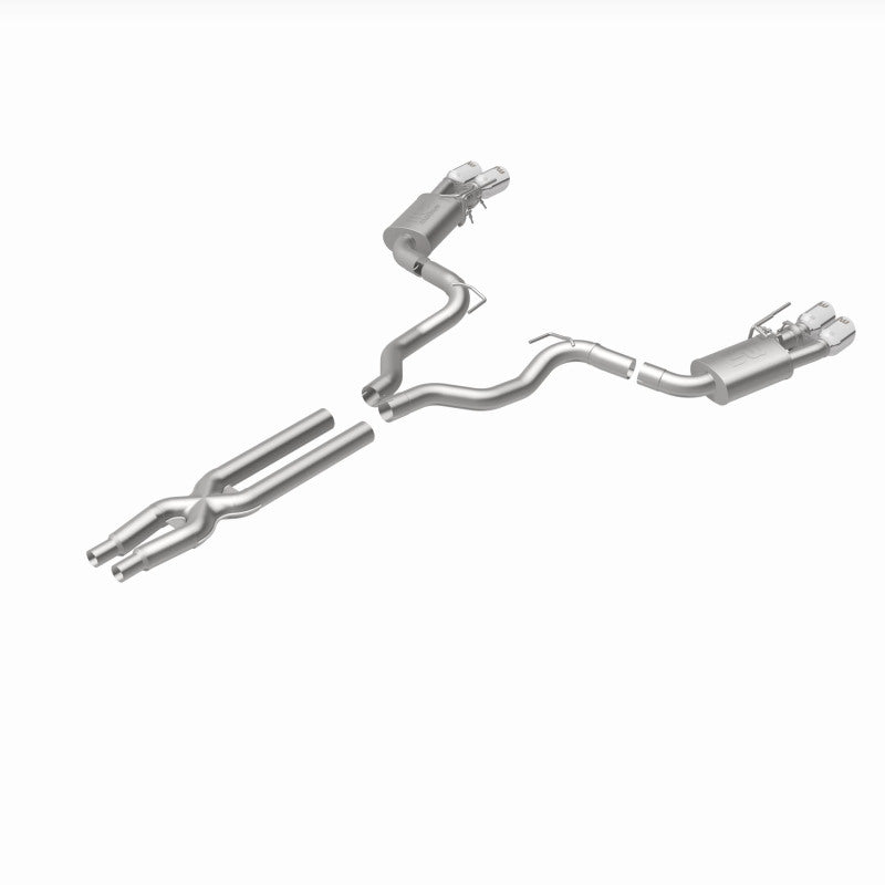 MagnaFlow SYS Cat-Back 2018 Ford Mustang GT 5.0L Competition Dual Exit Polished 4in Tips