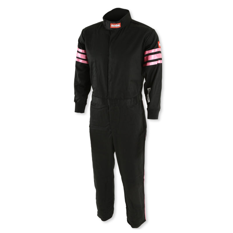 RaceQuip Pink Trim SFI-1 JR. Suit - Kids Large