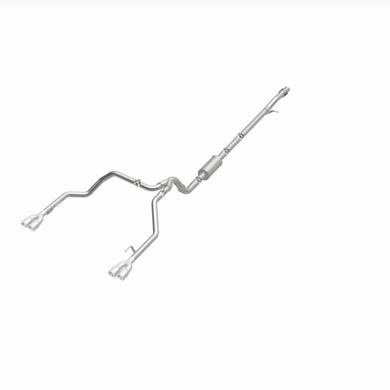 MagnaFlow 2019 Chevy Silverado 1500 V8 5.3L Street Series Quad Split Rear Exhaust w/ Polished Tips