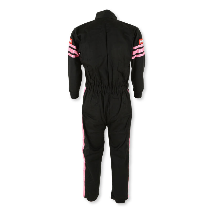 RaceQuip Pink Trim SFI-1 JR. Suit - Kids Large