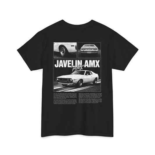 1971-1974 AMC Javelin AMX - Snow White Cotton T-Shirt