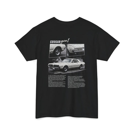 1967-1970 Mercury Cougar - Polar White Cotton T-Shirt