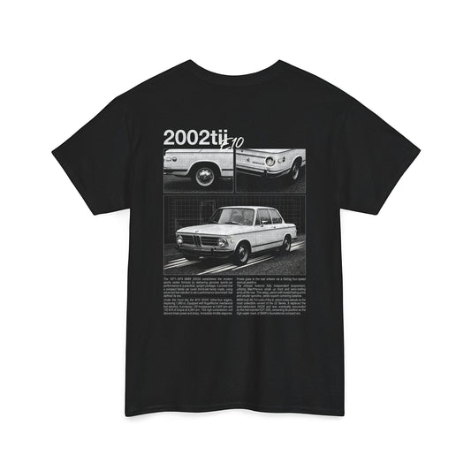 1971-1974 BMW 2002tii - Chamonix White Cotton T-Shirt