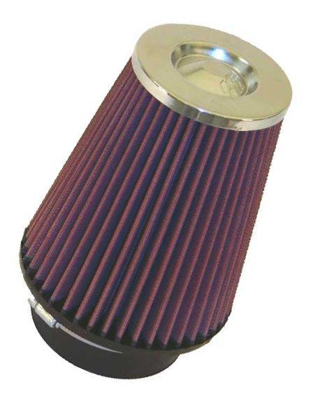 K&N Universal Chrome Filter 3 1/2 inch FLG / 5 1/2 inch Bottom / 4 1/2 inch Top / 8 inch Height