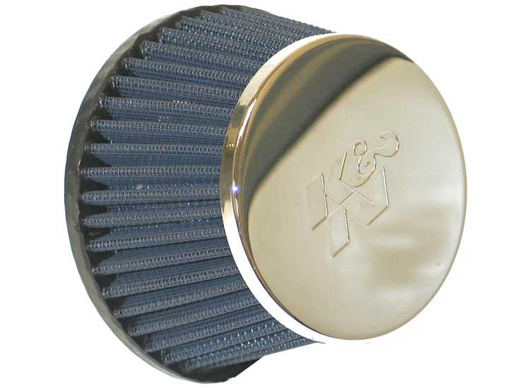 K&N Marine 5.125in Flange ID x 9in OD x 10.5in H Round Straight Flame Arrestor