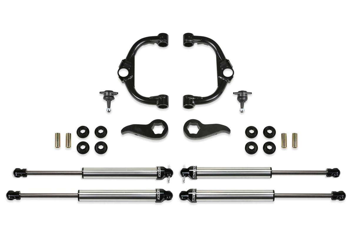 Fabtech 20-21 GM K2500HD 3.5in Bj UCA Kit w/Dlss