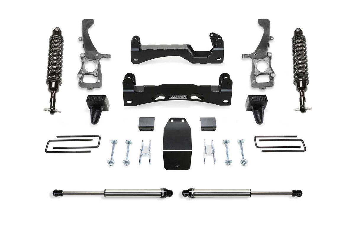Fabtech 2021 Ford F150 4WD 6in Perf Sys w/Dlss 2.5 C/O & Rr Dlss