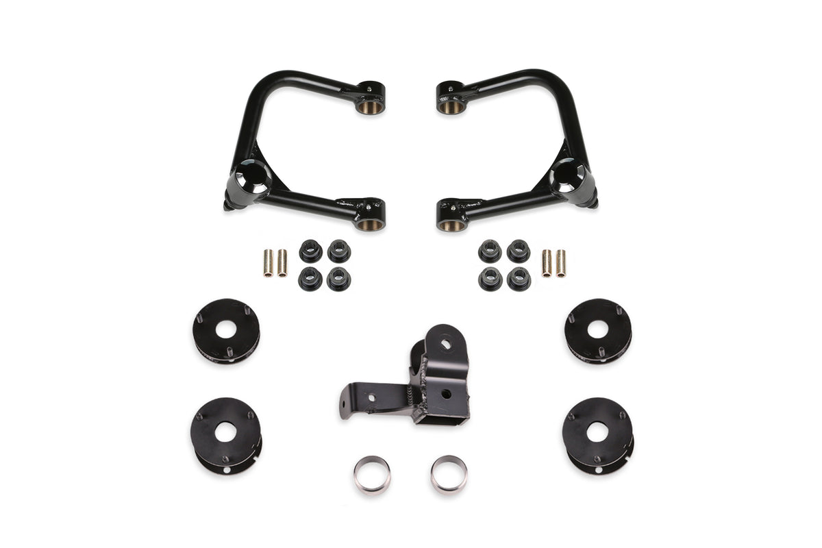 Fabtech 21-24 Ford Bronco (Bilstein) 3in UCA Kit w/ BJ & Shock Spacers