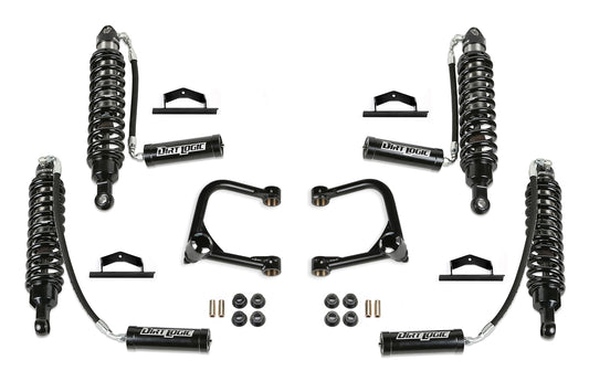 Fabtech 21-24 Ford Bronco 4Door (Bilstein) 3in UCA Kit w/ BJ & DLSS Resi Shocks