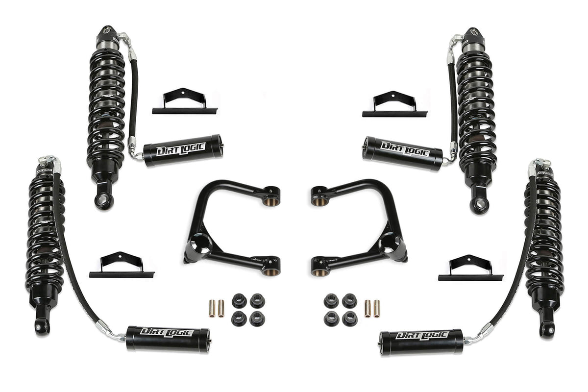 Fabtech 21-24 Ford Bronco 2Door (Bilstein) 3in UCA Kit w/ BJ & DLSS Resi Shocks