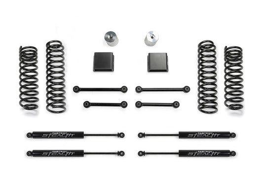 Fabtech 20-21 JEEP JT 4WD DIESEL 3in Sport II System w/ Stealth