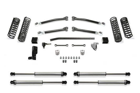 Fabtech 20-22 Jeep JL 4WD 4 Dr Diesel and 392 3in Trail w/ DLSS SHKS