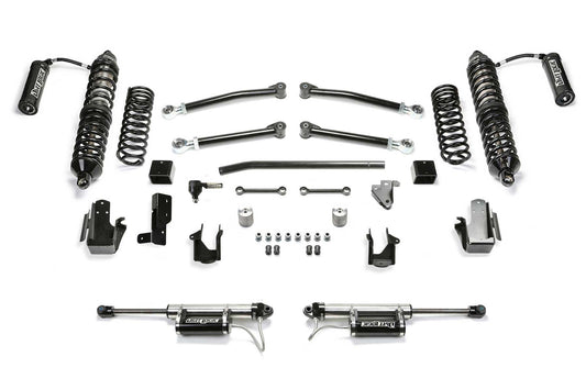 Fabtech 21-22 Jeep JL 4WD Gas 5in Trail w/DLSS 2.5 Coilover Resi & RR DLSS Resi