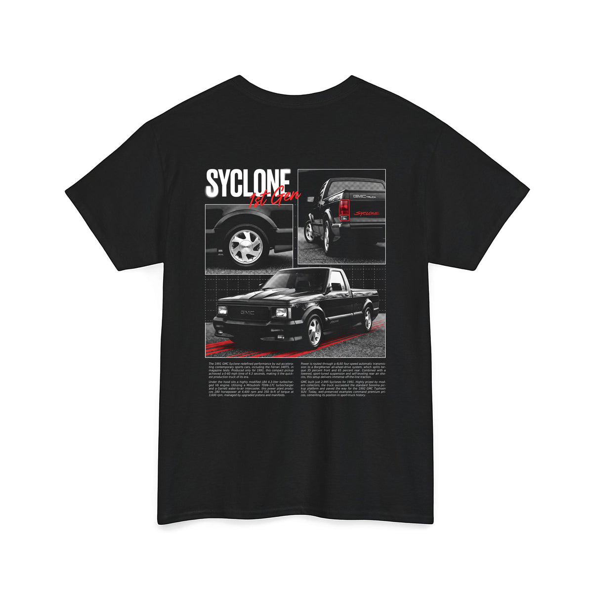 1991 GMC Syclone Cotton T-Shirt