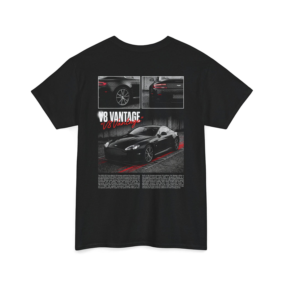2005-2017 Aston Martin V8 Vantage Cotton T-Shirt