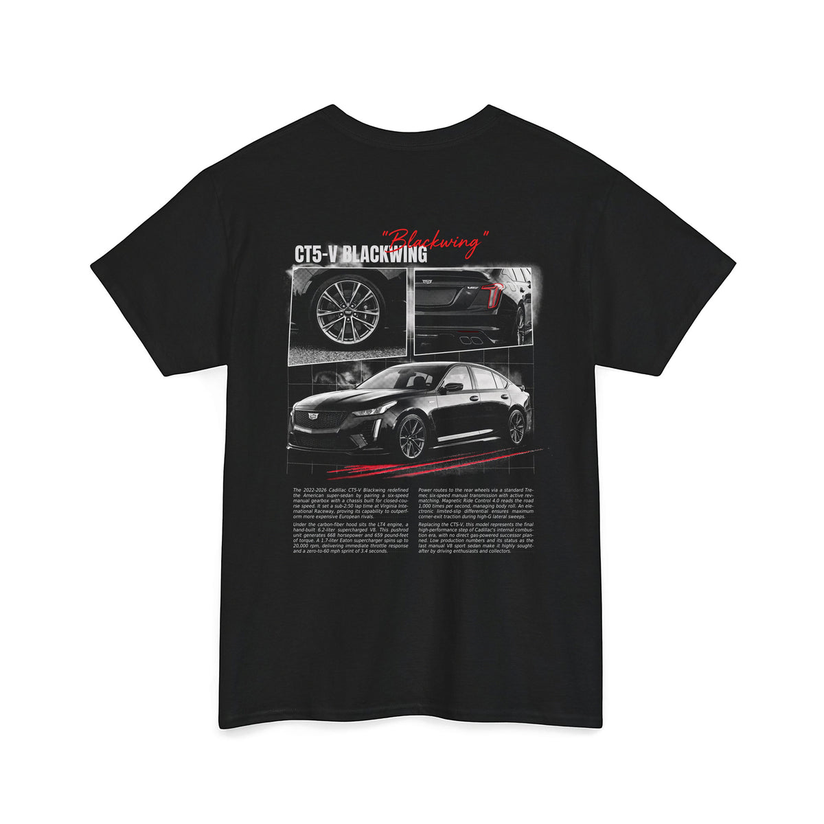 2022-2026 Cadillac CT5-V Blackwing Cotton T-Shirt