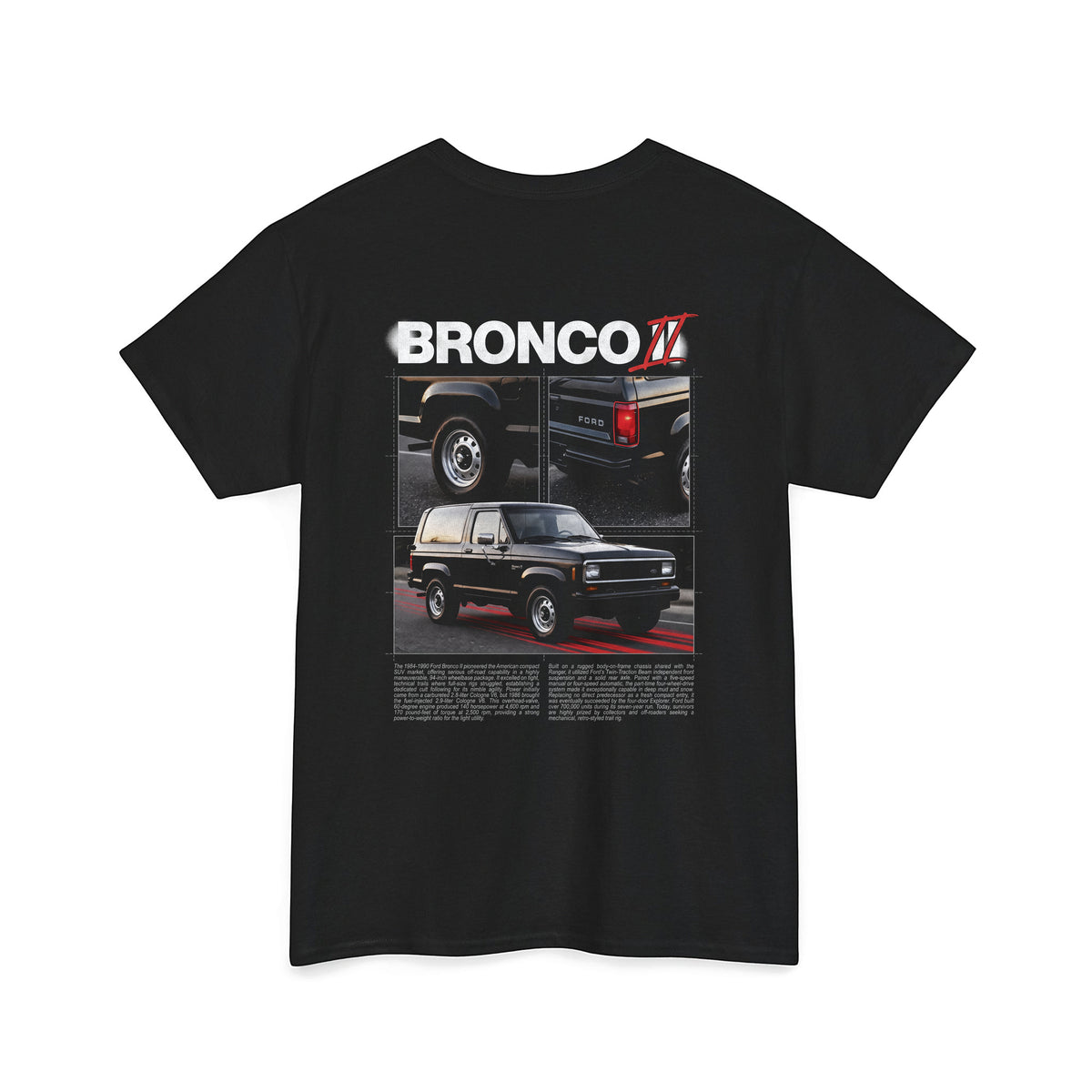 1984-1990 Ford Bronco II Cotton T-Shirt