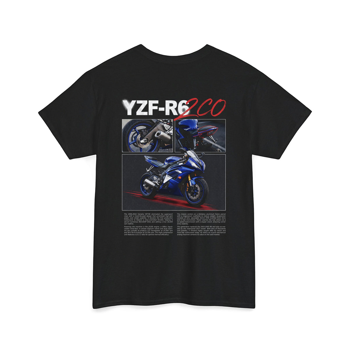 2006-2016 Yamaha YZF-R6 Cotton T-Shirt
