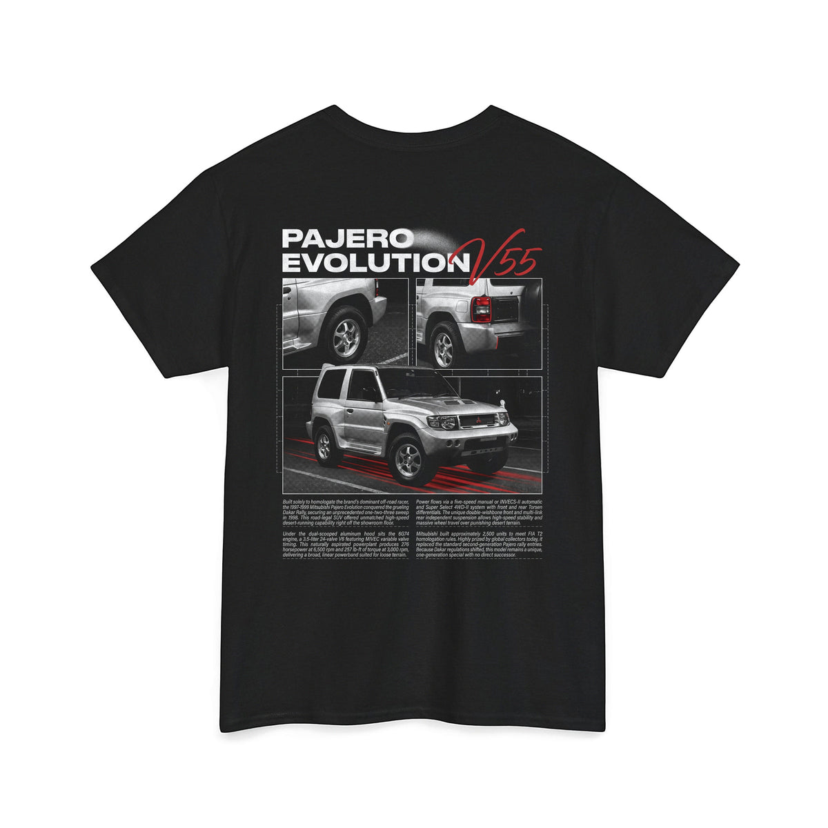 1997-1999 Mitsubishi Pajero Evolution Cotton T-Shirt