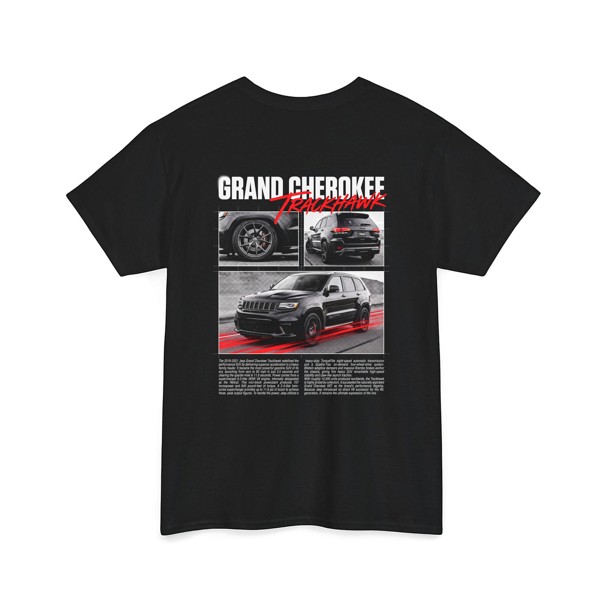 2018-2021 Jeep Grand Cherokee Trackhawk Cotton T-Shirt