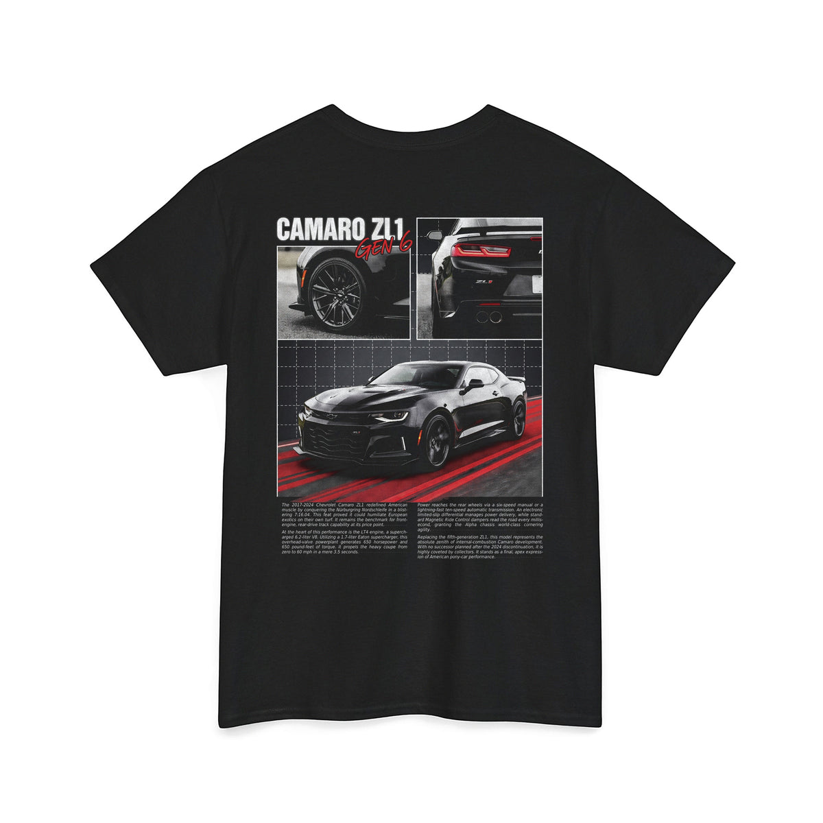 2017-2024 Chevrolet Camaro ZL1 Cotton T-Shirt