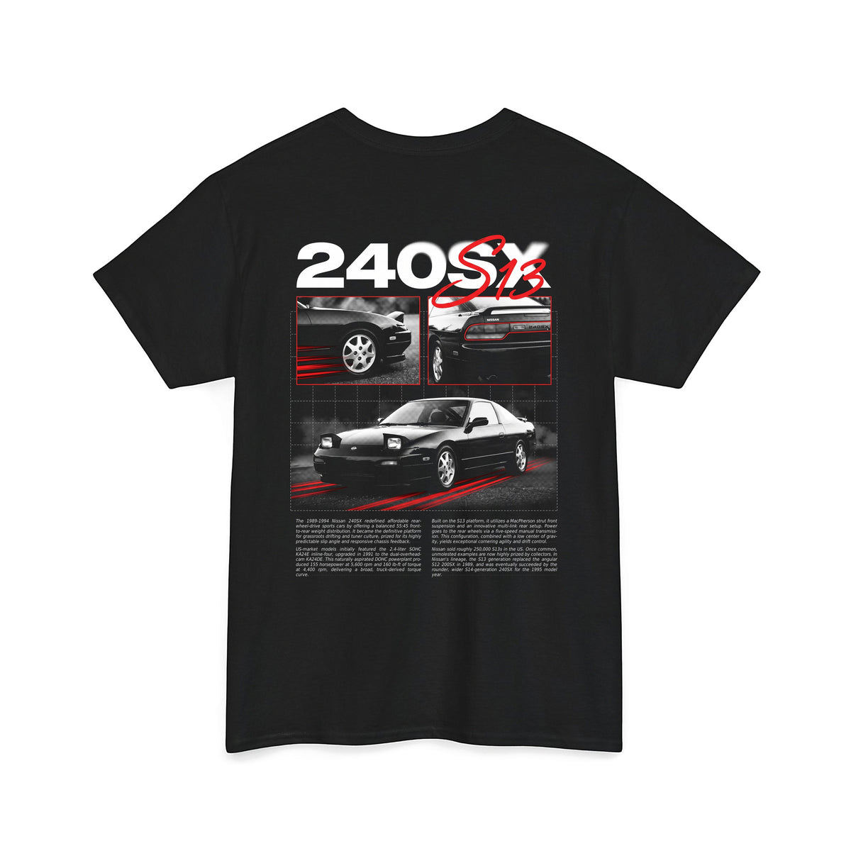 1989-1994 Nissan 240SX S13 Cotton T-Shirt